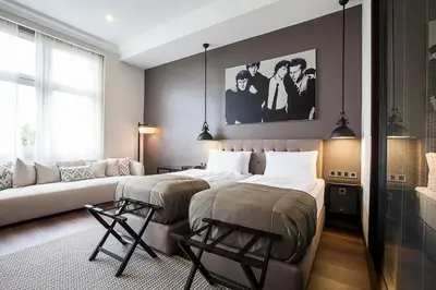 Ein Bett oder Betten in einem Zimmer der Unterkunft Quentin XL Potsdamer Platz