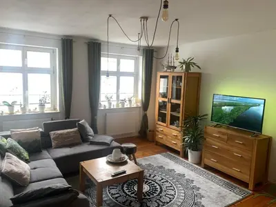 TV/Unterhaltungsangebot in der Unterkunft Altstadt Ferienwohnung