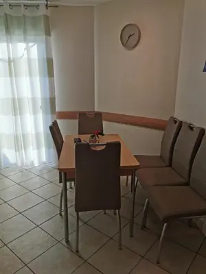 Ein Sitzbereich in der Unterkunft Gästehaus Sol Tour