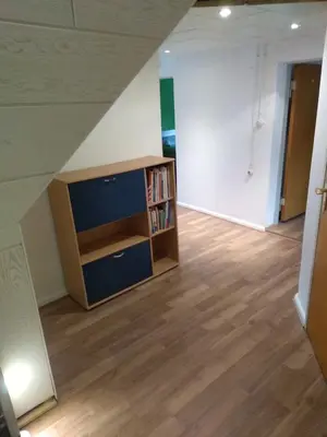 Die Bibliothek in der Ferienwohnung