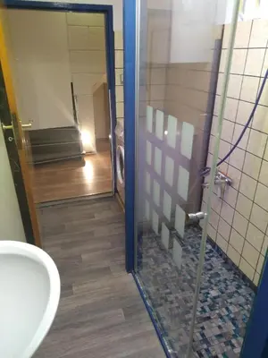 Ein Badezimmer in der Unterkunft Little Silence