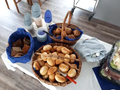 Essen in der Pension oder in der Nähe