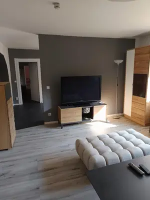 TV/Unterhaltungsangebot in der Unterkunft Ferienwohnung Am Atelier