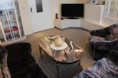 TV/Unterhaltungsangebot in der Unterkunft Ferienwohnung Oleanderhof