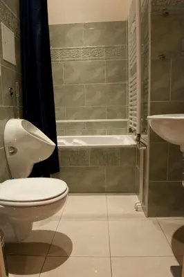 Ein Badezimmer in der Unterkunft Excellent Apartments Kreuzberg