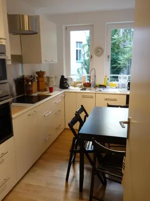 Küche/Küchenzeile in der Unterkunft Private Rooms in Prenzlauerberg
