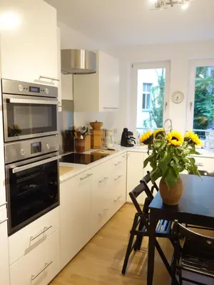 Küche/Küchenzeile in der Unterkunft Private Rooms in Prenzlauerberg