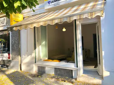 Grundriss der Unterkunft Ladenwohnung in Kreuzberg mit Parkplatz in einer Tiefgarage