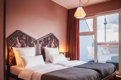 Ein Bett oder Betten in einem Zimmer der Unterkunft The Circus Hostel