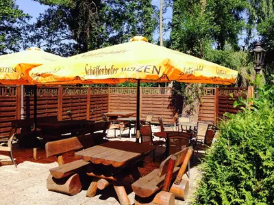 Ein Garten an der Unterkunft Hotel & Restaurant Zur Spreewälderin