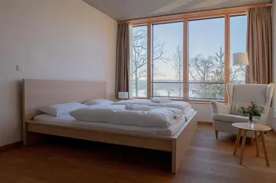 Ein Bett oder Betten in einem Zimmer der Unterkunft SUKHAVATI Apartments