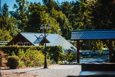 Das Gebäude in dem sich die Pension befindet