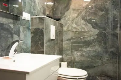 Ein Badezimmer in der Unterkunft Kudamm Apartments