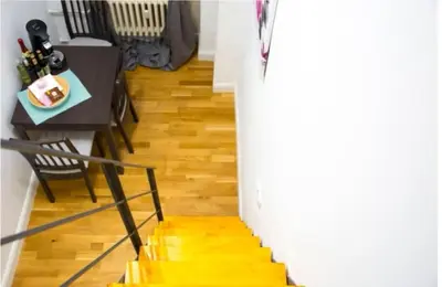 Ein Sitzbereich in der Unterkunft Kudamm Apartments