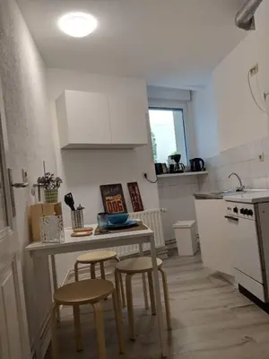 Küche/Küchenzeile in der Unterkunft R Berlin City Center Kreuzberg TOP Location