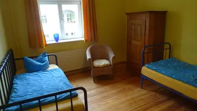 Ein Bett oder Betten in einem Zimmer der Unterkunft Designerwohnung Berlin Mitte