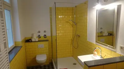 Ein Badezimmer in der Unterkunft Designerwohnung Berlin Mitte