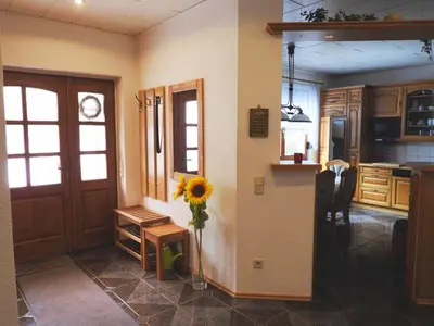 Küche/Küchenzeile in der Unterkunft Auf der Heide - Ferienhaus für 6 Personen