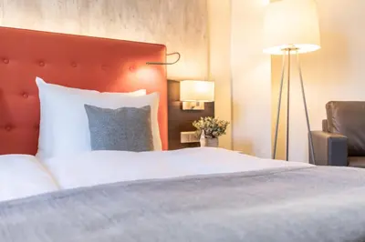 Ein Bett oder Betten in einem Zimmer der Unterkunft Garner Hotel Berlin - Mitte by IHG