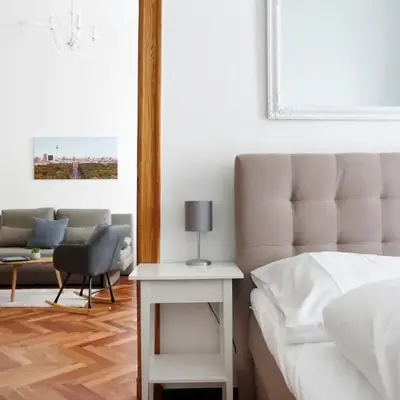 KATZ by ROCKCHAIR Apartments l SUPERHOST Status l 3 Bedrooms Boxspringbeds 2 Bathrooms in City Center - Cozy Family & Business Flair welcomes you!