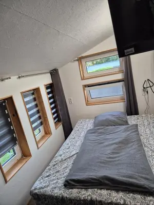 Ein Bett oder Betten in einem Zimmer der Unterkunft Haus Kanzler