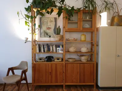Küche/Küchenzeile in der Unterkunft Apartment center Friedrichshain