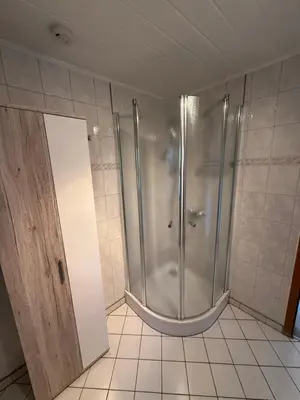 Ein Badezimmer in der Unterkunft Ferien am See