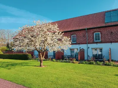 Ein Garten an der Unterkunft Ferienhof Rausch