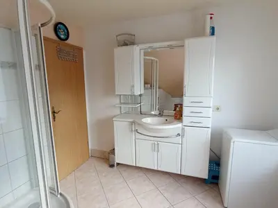 Ein Badezimmer in der Unterkunft Ferienhaus Juleta