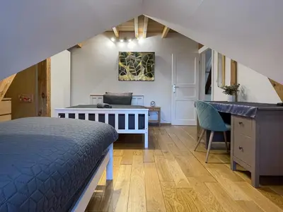 Ein Bett oder Betten in einem Zimmer der Unterkunft Schwanenburg Apartments
