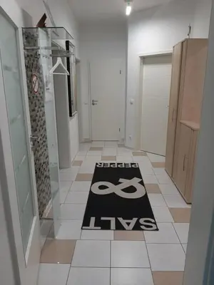 Ein Badezimmer in der Unterkunft Am Bahnhof