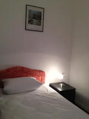 Ein Bett oder Betten in einem Zimmer der Unterkunft Hotel-Pension Dorma