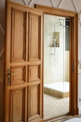 Ein Badezimmer in der Unterkunft Linnen