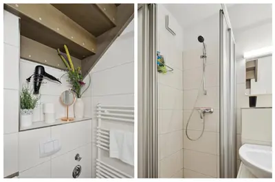 Ein Badezimmer in der Unterkunft Arbio I Urban Apartment