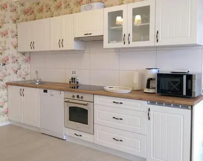 Küche/Küchenzeile in der Unterkunft Romantic Style Apartment Berlin Alexanderplatz