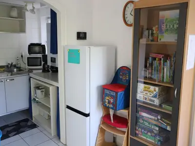 Küche/Küchenzeile in der Unterkunft Bungalow , Teupitz