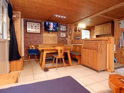 TV/Unterhaltungsangebot in der Unterkunft Bungalow, Wernsdorf