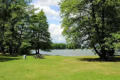 Naturlandschaft in der Nähe des Ferienhauses