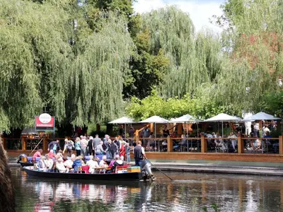 Gäste, die in der Unterkunft Appartements mit Blick auf die Spree in Lübben übernachten
