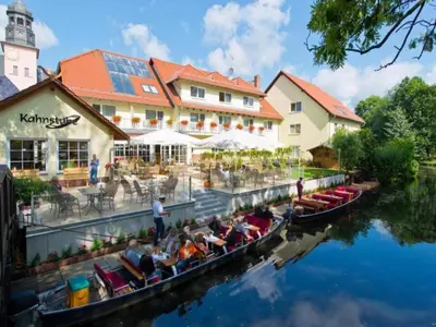 Gäste, die in der Unterkunft Bungalow Am Spreeufer, Lübben übernachten