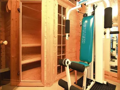 Das Fitnesscenter und/oder die Fitnesseinrichtungen in der Unterkunft Ferienwohnung, Dallgow-Döberitz