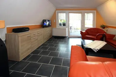 TV/Unterhaltungsangebot in der Unterkunft Ferienhaus Storchennest 2, Falkensee