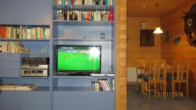TV/Unterhaltungsangebot in der Unterkunft Ferienwohnung Heucke