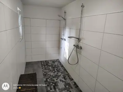 Ein Badezimmer in der Unterkunft Spreewaldgasthaus Petkampsberg