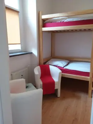 Ein Bett oder Betten in einem Zimmer der Unterkunft Living in the Box