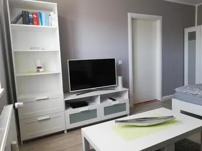 TV/Unterhaltungsangebot in der Unterkunft Apartment mea