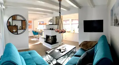 TV/Unterhaltungsangebot in der Unterkunft Ferienhaus am Dachsberg