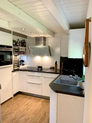 Küche/Küchenzeile in der Unterkunft Ferienhaus am Dachsberg