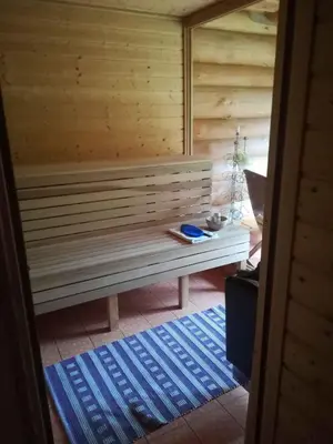 Ein Bett oder Betten in einem Zimmer der Unterkunft Holiday home in Trebbin 2611