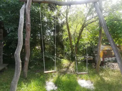 Ein Garten an der Unterkunft Holiday home in Trebbin 2611